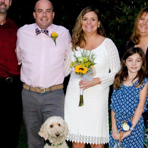 GRAHAM & SPENCER Dresses & Skirts - Cream lace women's dress - worn once!!!